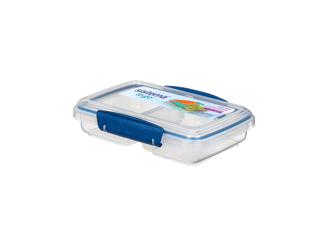 Sistema 350ml Small Split TO GO™ Lunch Box – Eco-Friendly, BPA-Free Sistema 350ml Small Split TO GO™ Lunch Box – Eco-Friendly, BPA-Free